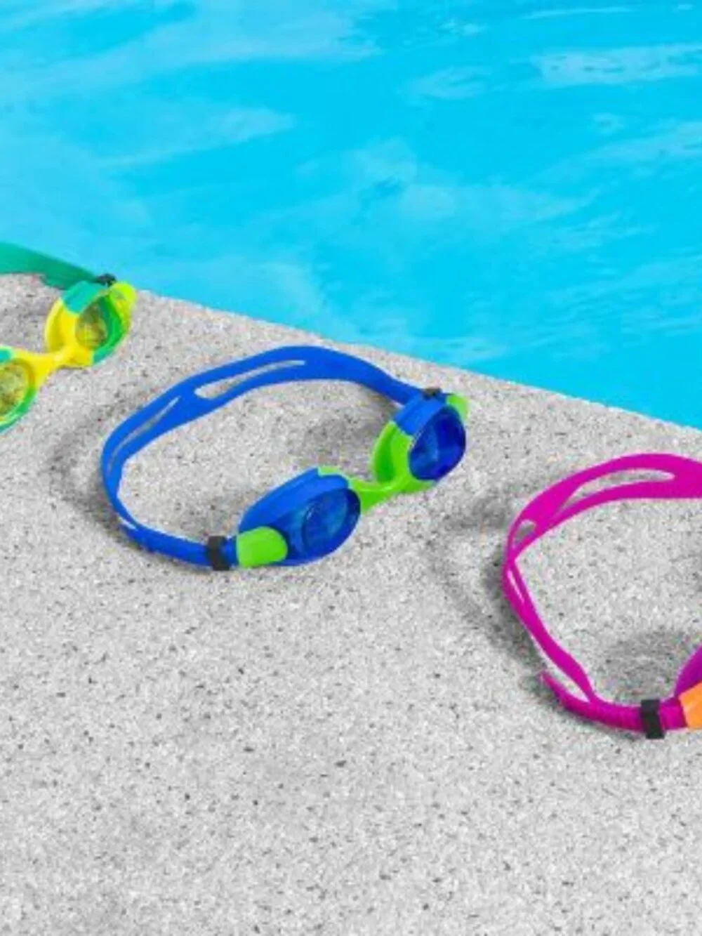 PACK OF 3 BRAND NEW BESTWAY YOUTH 7+ LIGHTNING PRO GOGGLES
